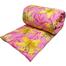 Comforter For Winter King Size Exclusive Comforter With Full Cotton Fabric 84*90 Inch European Cube Style 1pc Box Pink Orchid Flower image