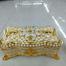 Compact Jewelry Case Flannel Lining Decorative Storage Box Rings for Storing Earrings Necklace image