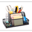 Compartment Metal Mesh Desk Organizer 4 Compartment image