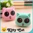 Contact Lens Case Or Travel Kit Box With Mirror Cute Lens Box Tweezers And Applicator image