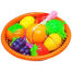 Cooking Food Play Kitchen Kits Early Educational Toys For Kids 8 Pcs(cutter_fruit_basket) image