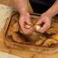 Copper Crisper Tray Frying Baking Pan Non Stick Chips Masket Crisping Baking Dish Grill Mesh Kitchen Tools image