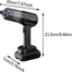 Cordless Portable Handheld Vacuum Cleaner With 24v Battery image