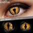 Halloween Cosplay Barclubhousea Orange Color Contact Lenses image