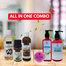 Cosprof 6 In 1 Hair Oil Organic Shampoo 280ml Face Wash 200 Ml Lip Balm 15 Gm Combo Pack image