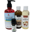 Cosprof Hair Oil and Shampoo 4 in 1 Combo (Organic Shampoo 280 ml, Castor Oil 100 ml, Coconut Oil 100 ml, Rosemary Essential Oil 10 ml) image