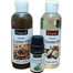 Cosprof Hair Oil and Shampoo 4 in 1 Combo (Organic Shampoo 280 ml, Castor Oil 100 ml, Coconut Oil 100 ml, Rosemary Essential Oil 10 ml) image