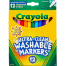 Crayola 12 Colors Fine Line Ultra Clean Washable Marker image