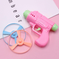 Creative Gyro Gun, Ufo Gun, Gyro Ground Gun, Pistol, Bamboo Dragonfly, Flying Wheel Toy, Frisbee, Vibrato Hit -1pcs image