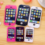 Creative Mobile Phone Pencil Eraser Kids Stationery Toys 2 Pcs image