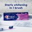 Crest 3D White Advanced Luminous Mint Teeth Whitening Toothpaste Crest Toothpaste 3.7 oz 104g Pack of 4 image