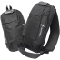 Cross Body Travel Bag With Password Lock Stylish, Lightweight Shoulder Sling Bag For Motorcycle Riders And Daily Use Dark Black 1 Pcs image