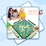 Crossword Puzzles Children Board Spelling Table Jigsaw Words Teaching Portable Scrabble Games Kid Aid Fun Educational Toys Fun (scrabble_wood_1017) Green image