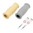 Crutch Accessory Kit 2pcs Crutch Soft Pad 2pcs Handle Grip 2pcs Grip Core Under arm Crutch Replacement Part Pad YELLOW image