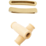 Crutch Accessory Kit 2pcs Crutch Soft Pad 2pcs Handle Grip 2pcs Grip Core Under arm Crutch Replacement Part Pad YELLOW image