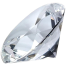 Crystal Diamond Paper Weight White image