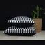 Cushion Cover Black And White14x14 Inch image