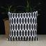 Cushion Cover Black And White16x16 Inch image