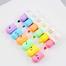 Cute Capsulee Highlighter Naughty Expression Bright Watercolor Coloring Pen Pilll Highlighter Marker 6 Pcs Set image