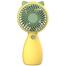Cute Cartoon Mini USB Rechargeable Small Fan Any Color image
