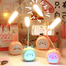 Cute Design Rechargeable Table Lamp Folding Dimmable LED Table Lamp image