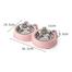 Cute Modeling Pet Food Water Dish And Food bowl For Dogs/Cats/Rabbit and Pets image