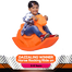 DAZZALING WINNER Horse Rocking Ride On Toys For Toddler (rfl_horse_orange) Orange image