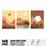 DDecorator Abstract ArtWork (Set of 3) Wall Board And Wall Canvas image