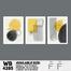 DDecorator Abstract Art (Set of 3) Wall Board And Wall Canvas image