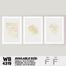 DDecorator Abstract Art (Set of 3) Wall Board Wall Canvas image