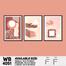 DDecorator Abstract Art (Set of 3) Wall Board and Wall Canvas image