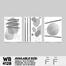 DDecorator Abstract Art Wall Board And Wall Canvas - Set of 3 image