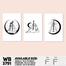 DDecorator Astrophysics Line Art Wall Decor image