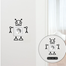 DDecorator Automated Robot Switch Socket Wall Sticker image