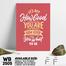 DDecorator Be A Good People - Motivational Wall Board And Wall Canvas image