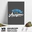 DDecorator Be Awesome - Motivational Wall Board and Wall Canvas image