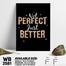 DDecorator Be Better - Motivational Wall Board And Wall Canvas image
