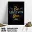 DDecorator Be Gentle - Motivational Wall Board and Wall Canvas image