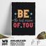 DDecorator Be You - Motivational Wall Board and Wall Canvas image