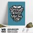 DDecorator Be Yourself - Motivational Wall Board and Wall Canvas image