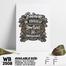 DDecorator Believe In Yourself - Motivational Wall Board And Wall Canvas image