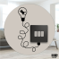 DDecorator Bird In Bulb Switch Socket Wall Sticker image
