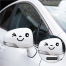 DDecorator Blinking Eye Vinyl Decals Removable Bumper Sticker for Car [Pair] image
