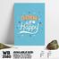 DDecorator Born To Be Happy - Motivational Wall Board And Wall Canvas image