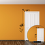 DDecorator Cat And Fish Door Corner Vinyl Decals Removable Wall Sticker image