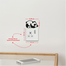DDecorator Cat And Fish Switch Socket Sticker image