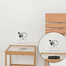 DDecorator Cat Loves Fish Switch Socket Wall Sticker image