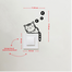 DDecorator Cat Sleeping Switch Socket Wall Sticker image