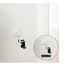 DDecorator Cat Staring At Fish Switch Socket Wall Sticker image