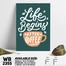 DDecorator Coffee Is Good - Motivational Wall Board And Wall Canvas image